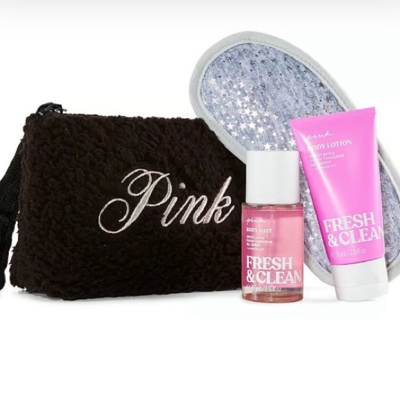 VS PINK Fresh & Clean Gift Set & Fresh & Clean Candle ~NWT~ - Picture 4 of 6